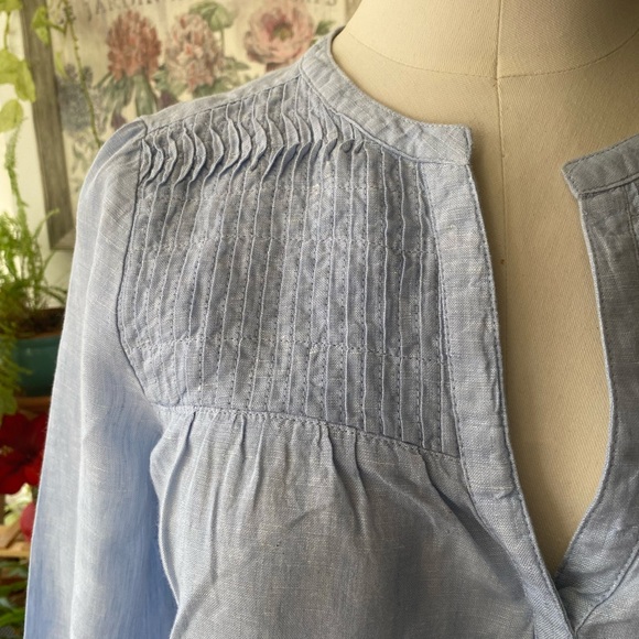 Joie 100%linen blouse size S - Picture 2 of 11